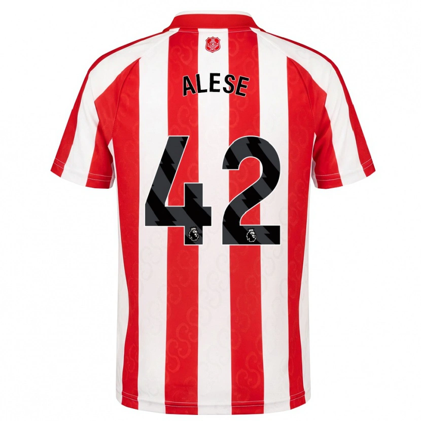 Danxen Homem Camisola Aji Alese #42 Vermelho Branco Preto Principal 2026/27 Camisa Brasil