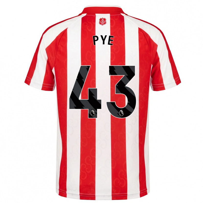 Danxen Homem Camisola Connor Pye #43 Vermelho Branco Preto Principal 2026/27 Camisa Brasil