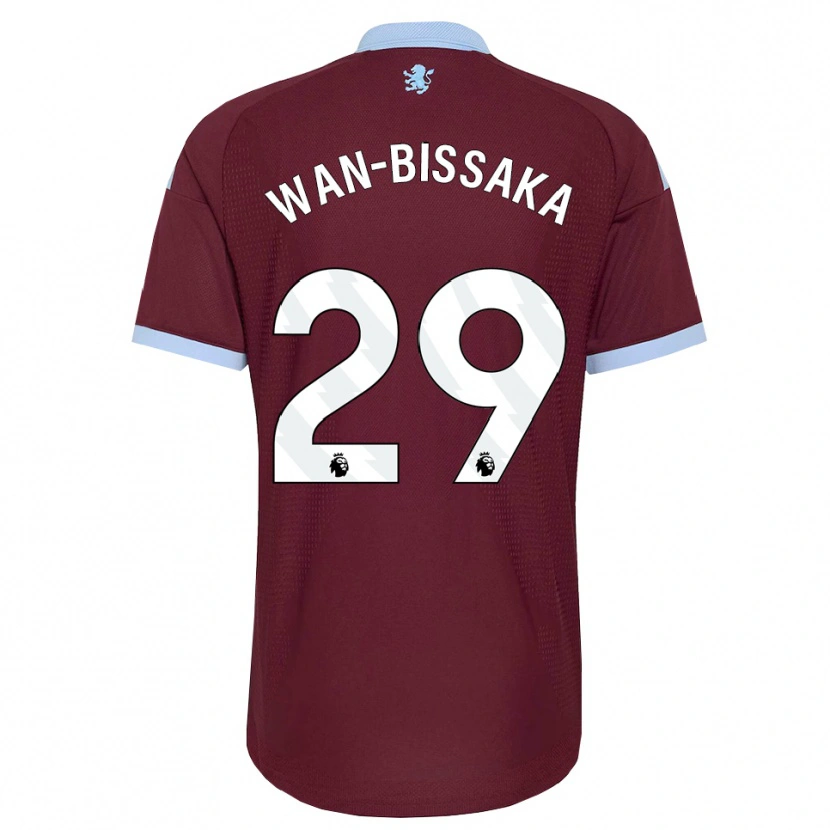Danxen Homem Camisola Aaron Wan-Bissaka #29 Cornflowerblue Borgonha Principal 2026/27 Camisa Brasil