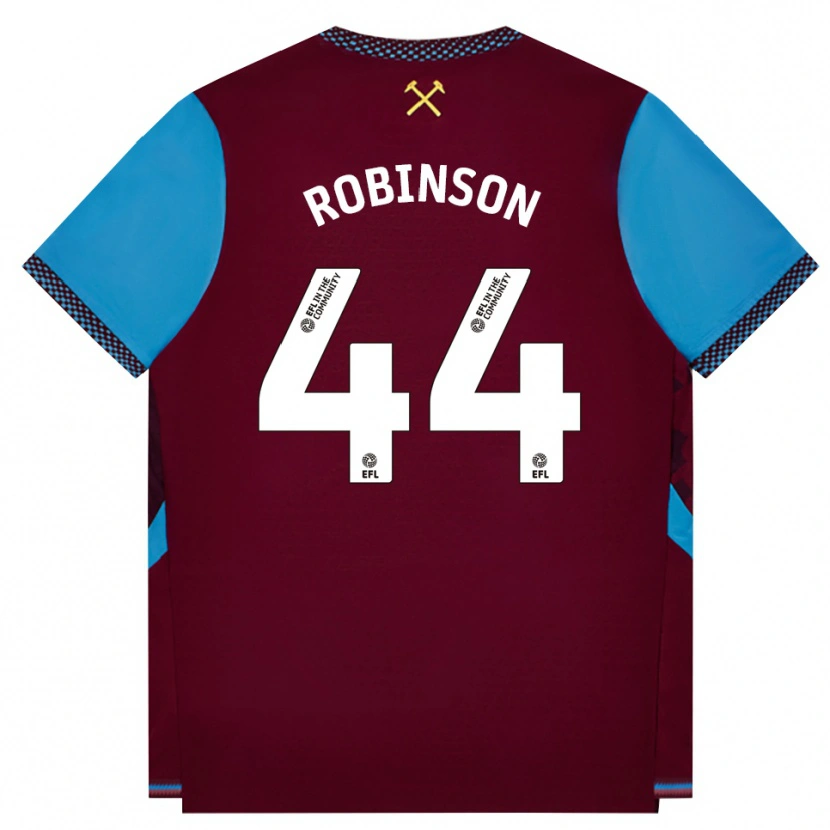 Danxen Homem Camisola Junior Robinson #44 Borgonha Cornflowerblue Principal 2026/27 Camisa Brasil