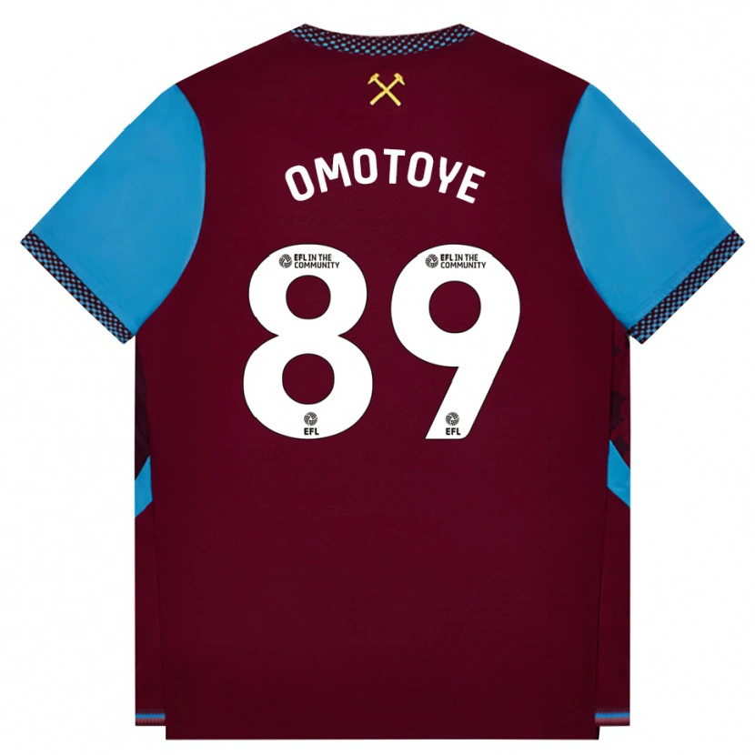 Danxen Homem Camisola Tyrone Omotoye #89 Borgonha Cornflowerblue Principal 2026/27 Camisa Brasil