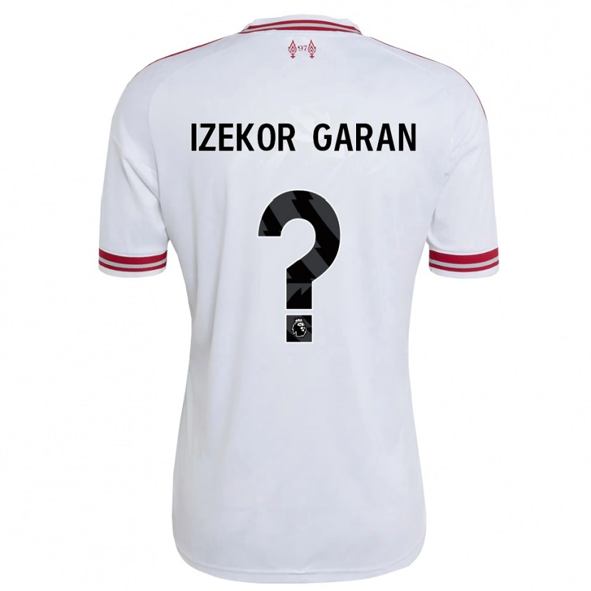 Danxen Homem Camisola Japhecht Izekor Garan #0 Vermelho Branco Alternativa 2026/27 Camisa Brasil