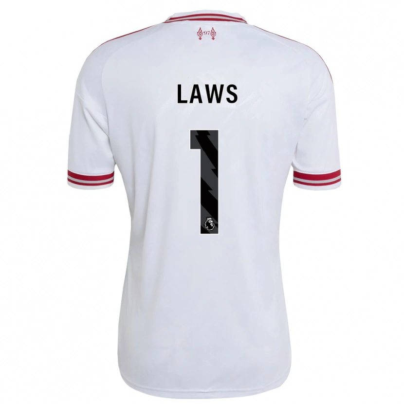 Danxen Homem Camisola Rachael Laws #1 Vermelho Branco Alternativa 2026/27 Camisa Brasil