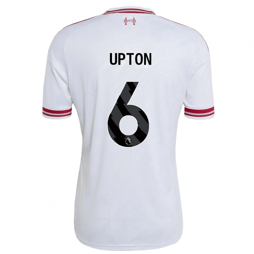 Danxen Homem Camisola Joe Upton #6 Vermelho Branco Alternativa 2026/27 Camisa Brasil