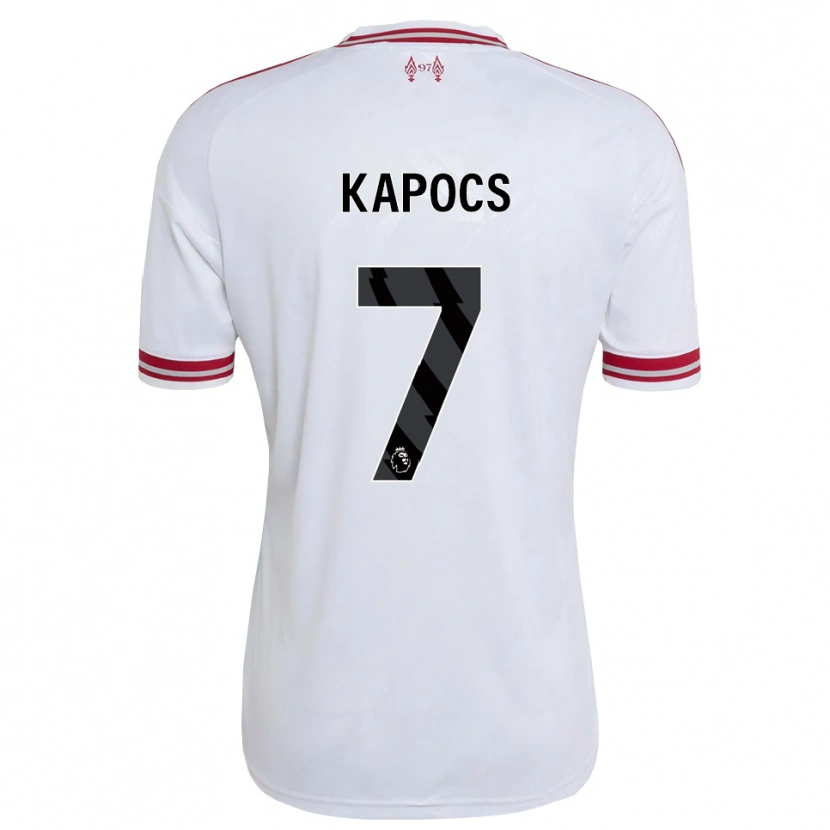 Danxen Homem Camisola Cornelia Kapocs #7 Vermelho Branco Alternativa 2026/27 Camisa Brasil