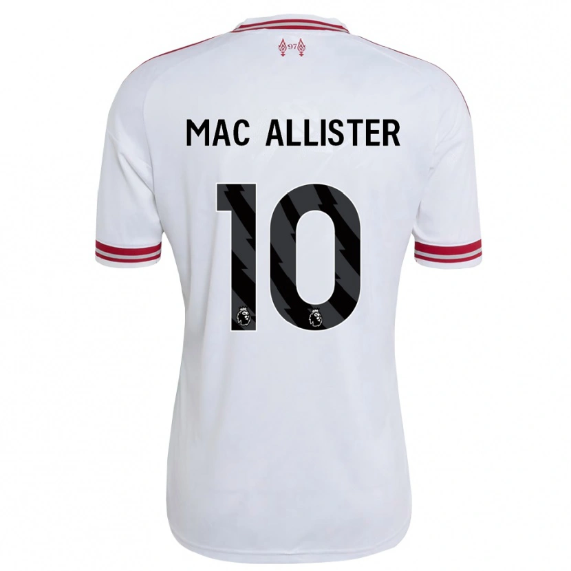 Danxen Homem Camisola Alexis Mac Allister #10 Vermelho Branco Alternativa 2026/27 Camisa Brasil