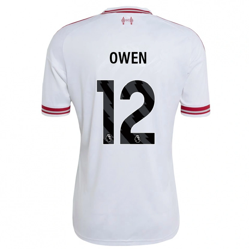 Danxen Homem Camisola Harvey Owen #12 Vermelho Branco Alternativa 2026/27 Camisa Brasil