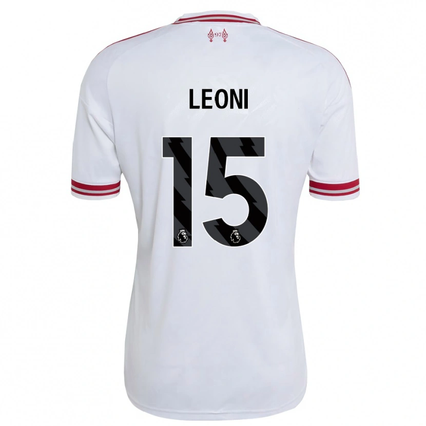 Danxen Homem Camisola Giovanni Leoni #15 Vermelho Branco Alternativa 2026/27 Camisa Brasil
