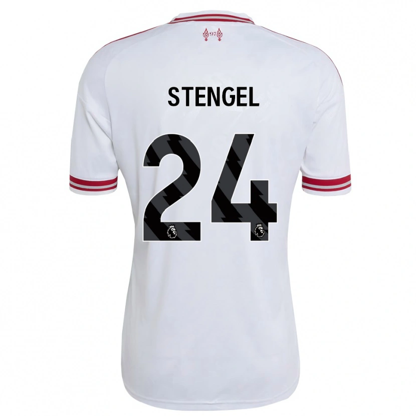 Danxen Homem Camisola Katie Stengel #24 Vermelho Branco Alternativa 2026/27 Camisa Brasil