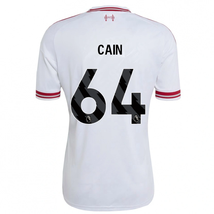 Danxen Homem Camisola Jake Cain #64 Vermelho Branco Alternativa 2026/27 Camisa Brasil