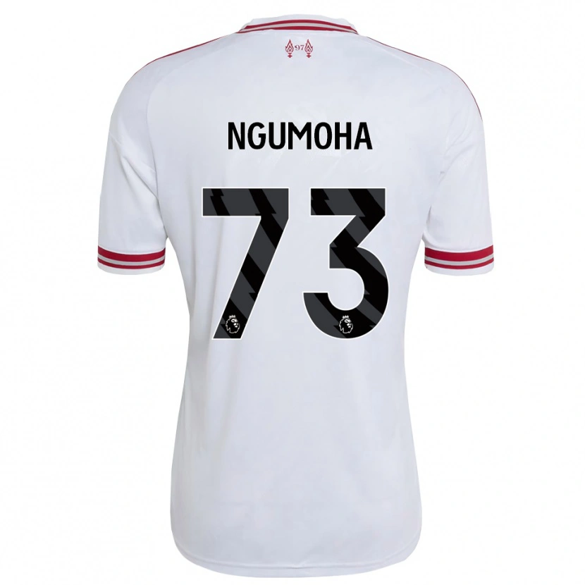Danxen Homem Camisola Rio Ngumoha #73 Vermelho Branco Alternativa 2026/27 Camisa Brasil