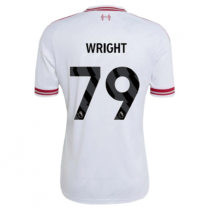 Danxen Homem Camisola Will Wright #79 Vermelho Branco Alternativa 2026/27 Camisa Brasil