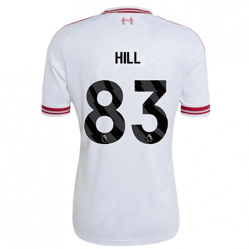 Danxen Homem Camisola Thomas Hill #83 Vermelho Branco Alternativa 2026/27 Camisa Brasil