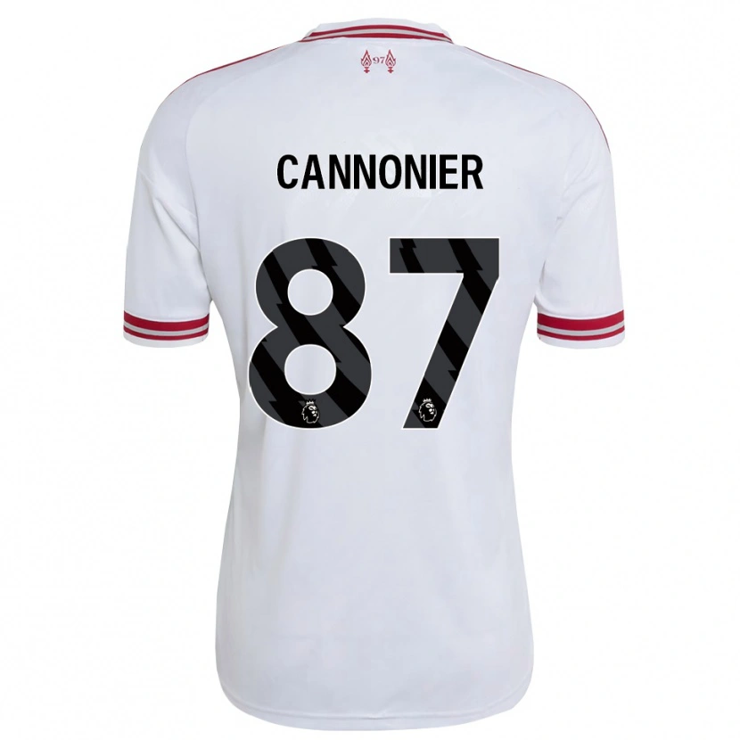 Danxen Homem Camisola Oakley Cannonier #87 Vermelho Branco Alternativa 2026/27 Camisa Brasil