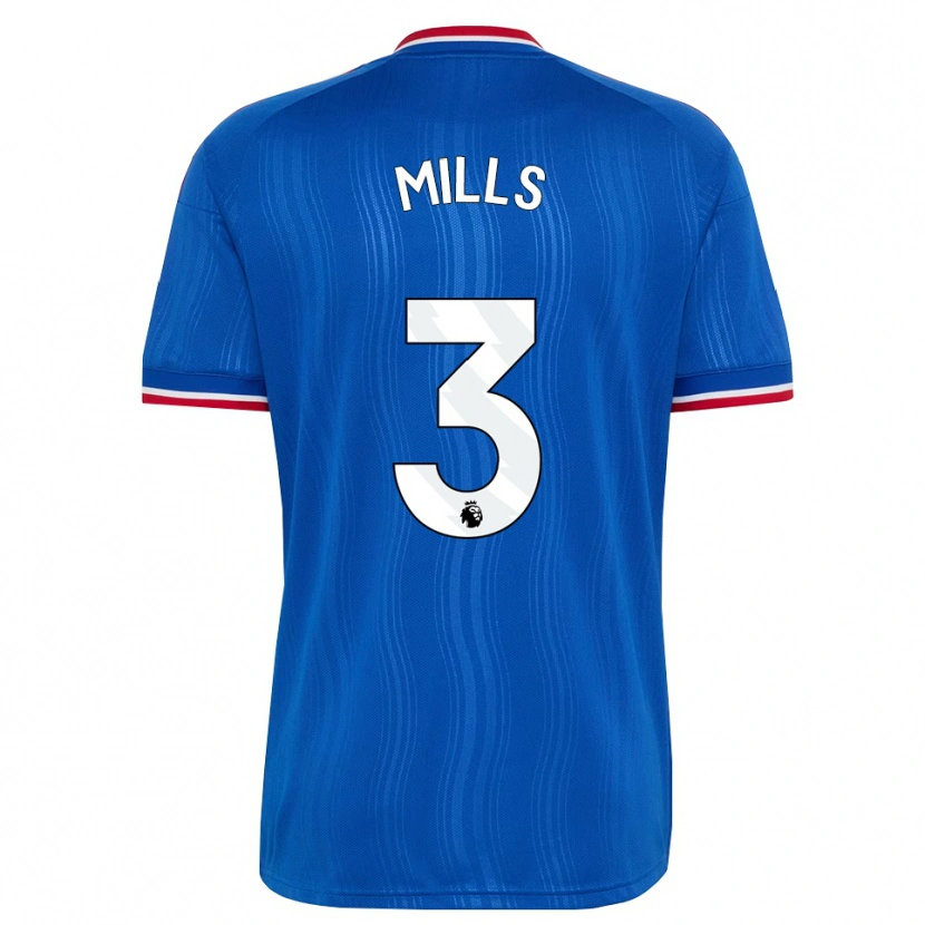 Danxen Homem Camisola Albert Mills #3 Azul Branco Vermelho Alternativa 2026/27 Camisa Brasil