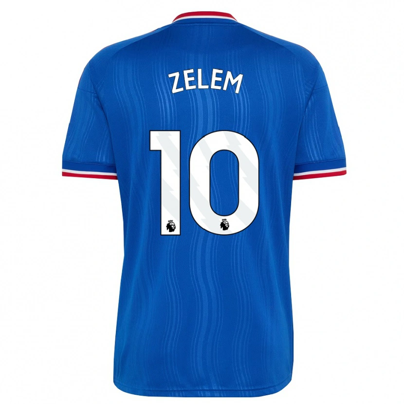 Danxen Homem Camisola Katie Zelem #10 Azul Branco Vermelho Alternativa 2026/27 Camisa Brasil