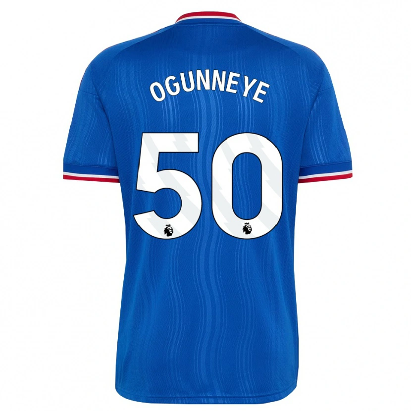Danxen Homem Camisola Habeeb Ogunneye #50 Azul Branco Vermelho Alternativa 2026/27 Camisa Brasil