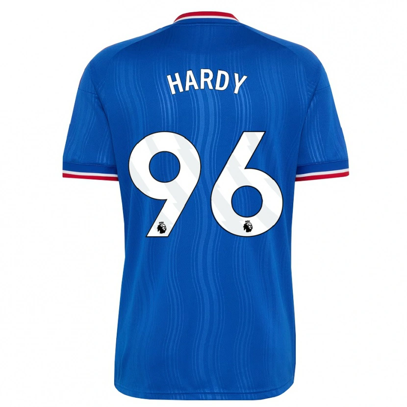 Danxen Homem Camisola Charlie Hardy #96 Azul Branco Vermelho Alternativa 2026/27 Camisa Brasil