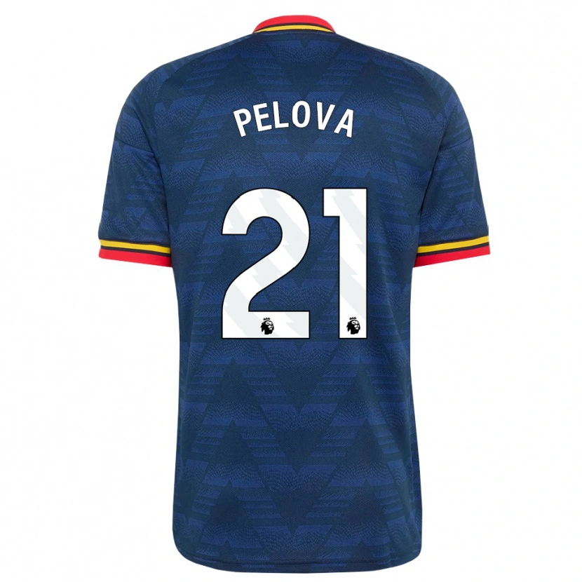 Danxen Homem Camisola Victoria Pelova #21 Midnightblue Amarelo Vermelho Alternativa 2026/27 Camisa Brasil