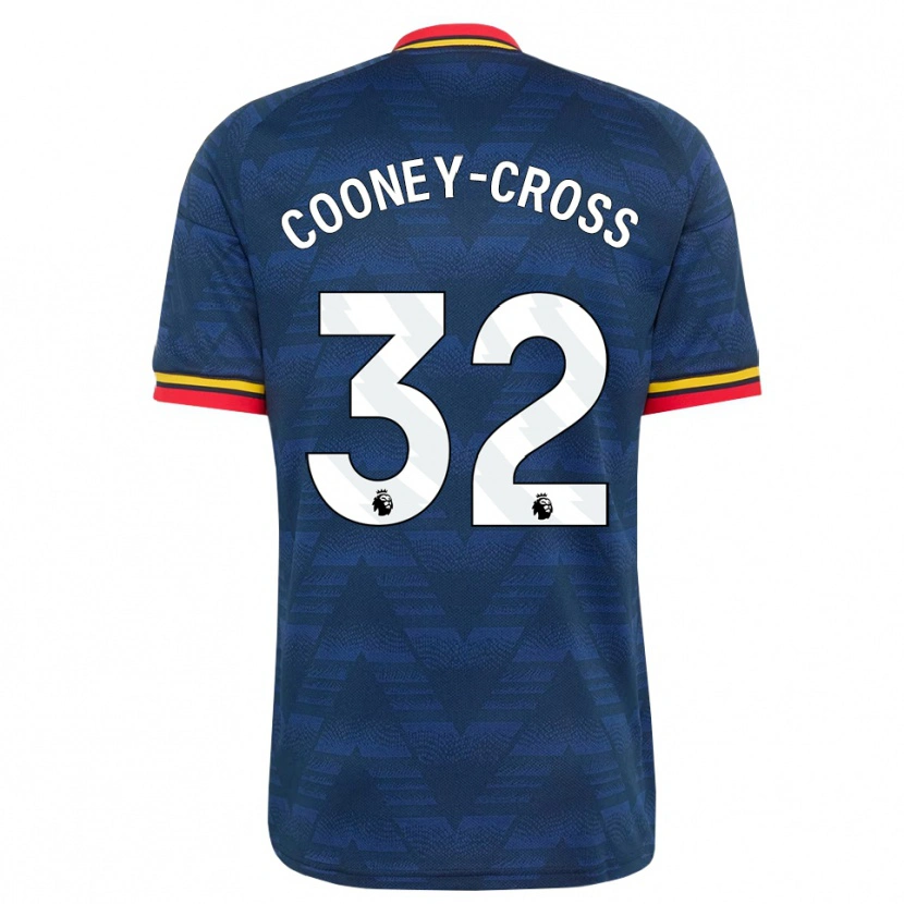 Danxen Homem Camisola Kyra Cooney-Cross #32 Midnightblue Amarelo Vermelho Alternativa 2026/27 Camisa Brasil