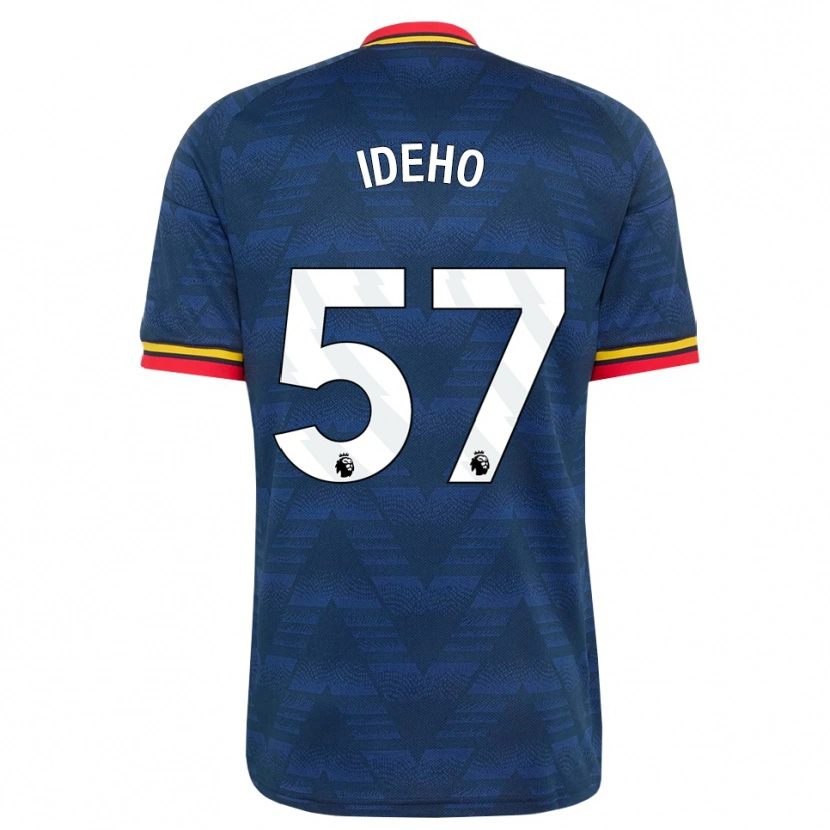 Danxen Homem Camisola Joel Ideho #57 Midnightblue Amarelo Vermelho Alternativa 2026/27 Camisa Brasil