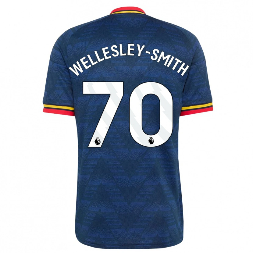 Danxen Homem Camisola Cecily Wellesley-Smith #70 Midnightblue Amarelo Vermelho Alternativa 2026/27 Camisa Brasil