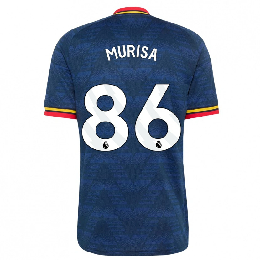Danxen Homem Camisola Teshaun Murisa #86 Midnightblue Amarelo Vermelho Alternativa 2026/27 Camisa Brasil