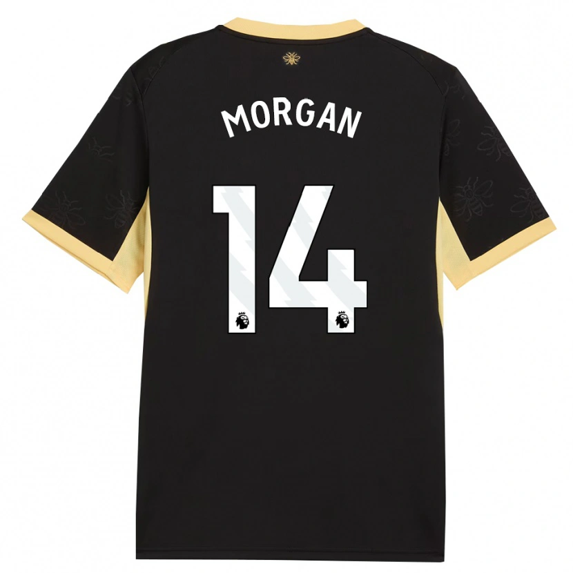 Danxen Homem Camisola Esme Morgan #14 Preto Amarelo Alternativa 2026/27 Camisa Brasil