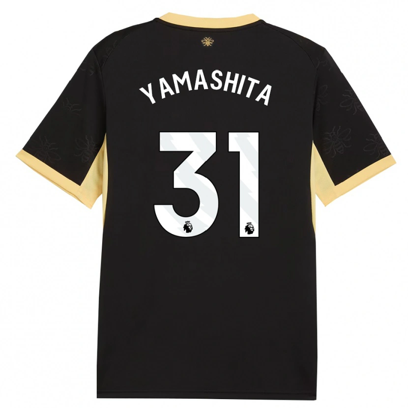 Danxen Homem Camisola Ayaka Yamashita #31 Preto Amarelo Alternativa 2026/27 Camisa Brasil