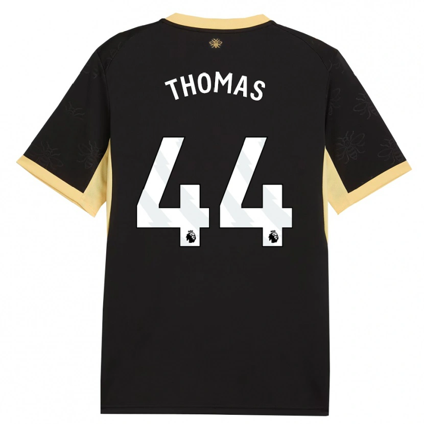 Danxen Homem Camisola Codie Thomas #44 Preto Amarelo Alternativa 2026/27 Camisa Brasil