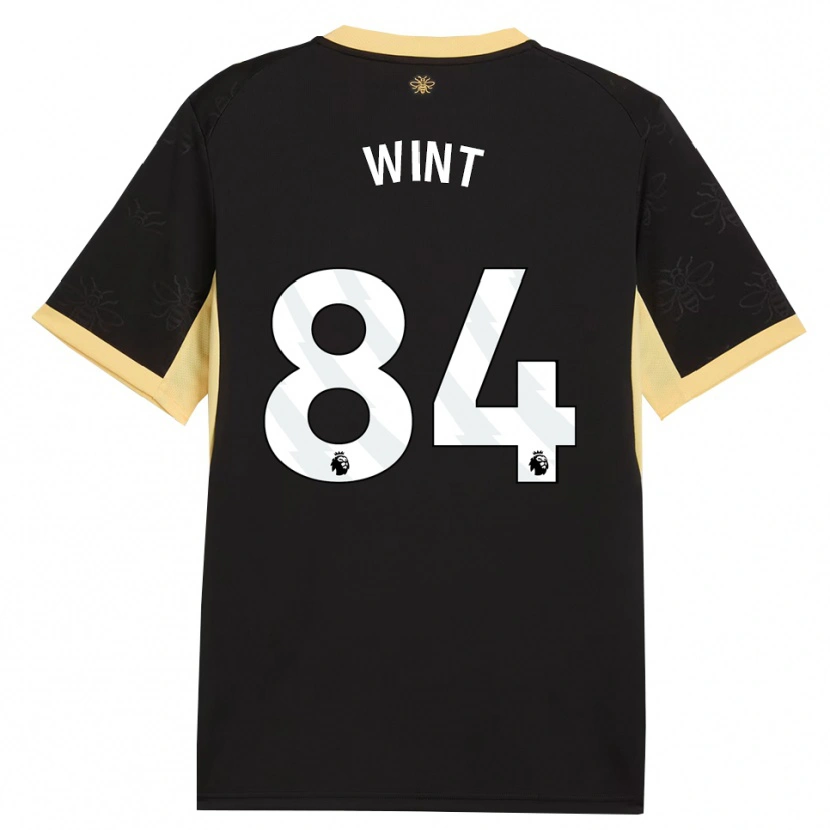 Danxen Homem Camisola Jack Wint #84 Preto Amarelo Alternativa 2026/27 Camisa Brasil