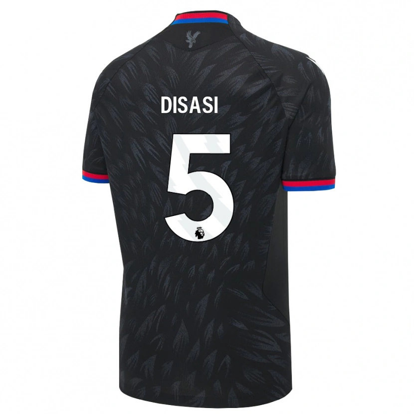 Danxen Homem Camisola Axel Disasi #5 Preto Azul Vermelho Alternativa 2026/27 Camisa Brasil