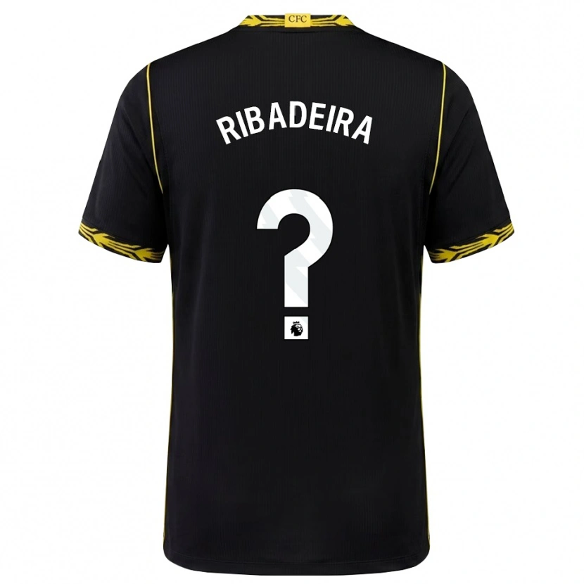 Danxen Homem Camisola Louna Ribadeira #0 Preto Amarelo Alternativa 2026/27 Camisa Brasil
