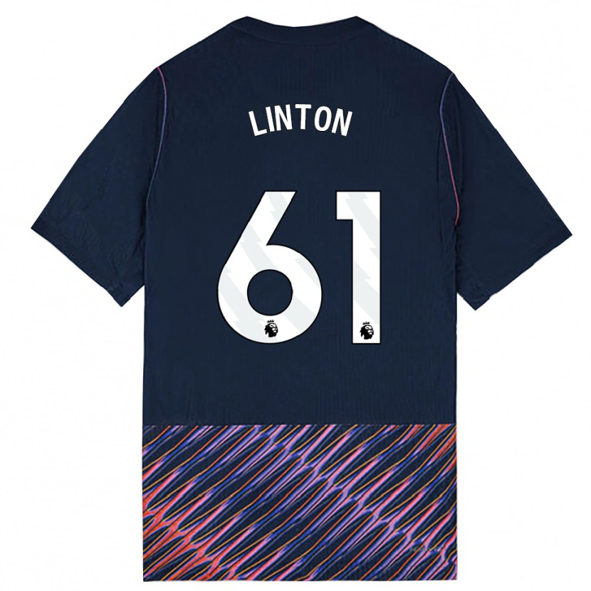 Danxen Homem Camisola Jahziah Linton #61 Azul Real Branco Alternativa 2026/27 Camisa Brasil
