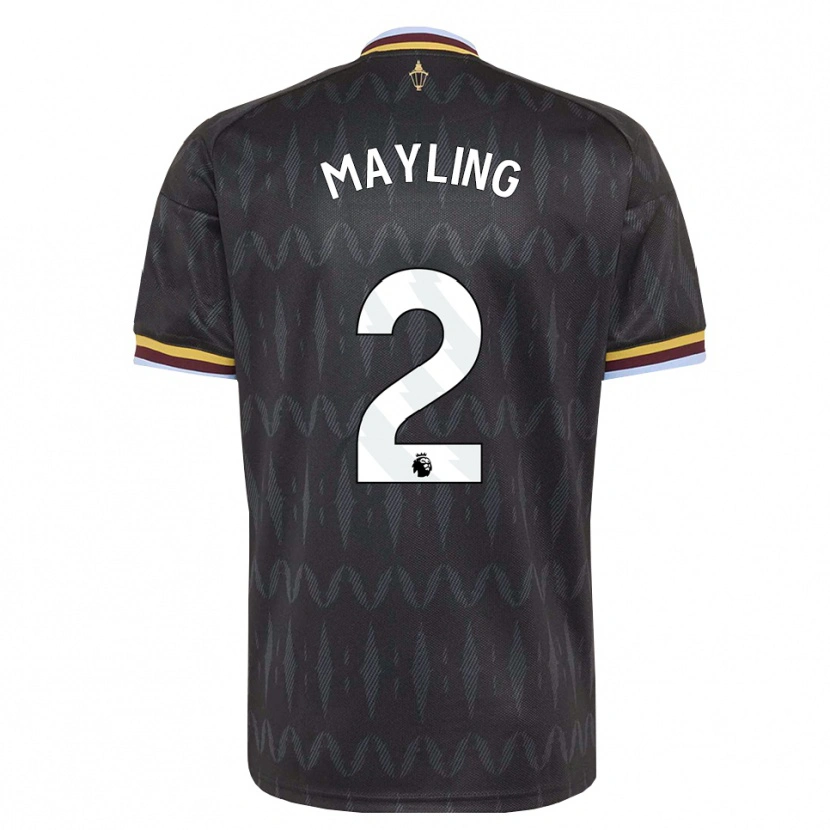 Danxen Homem Camisola Sarah Mayling #2 Cornflowerblue Preto Amarelo Alternativa 2026/27 Camisa Brasil