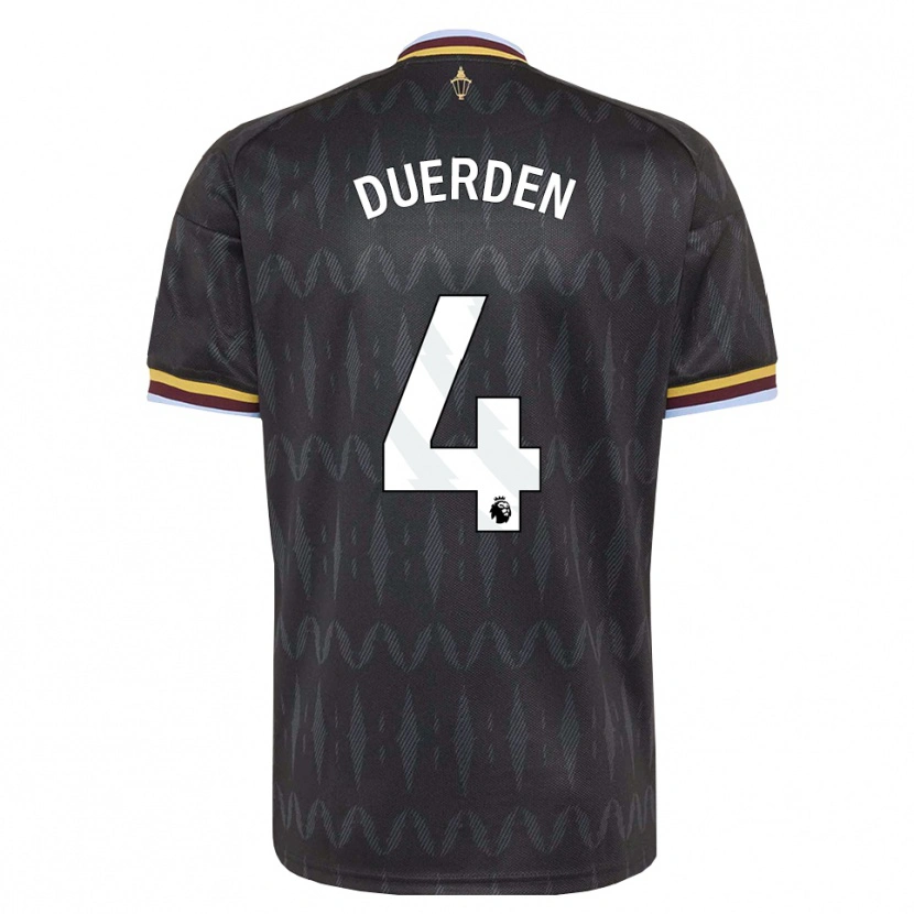 Danxen Homem Camisola Archie Duerden #4 Cornflowerblue Preto Amarelo Alternativa 2026/27 Camisa Brasil