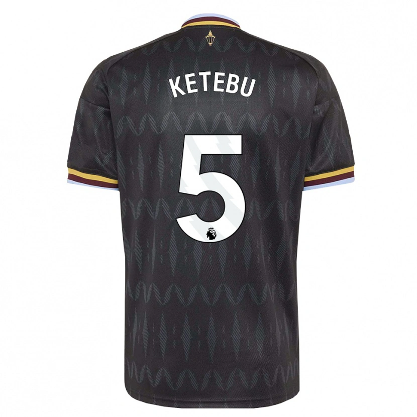 Danxen Homem Camisola Kairi Ketebu #5 Cornflowerblue Preto Amarelo Alternativa 2026/27 Camisa Brasil