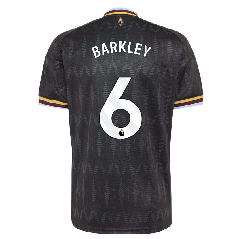 Danxen Homem Camisola Ross Barkley #6 Cornflowerblue Preto Amarelo Alternativa 2026/27 Camisa Brasil