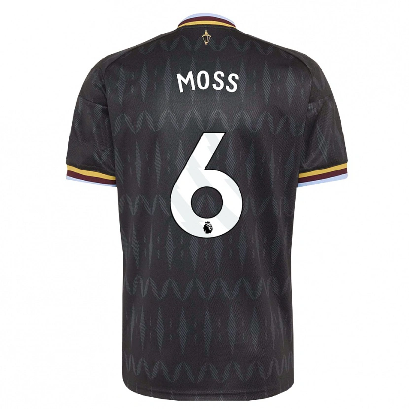 Danxen Homem Camisola Lennon Moss #6 Cornflowerblue Preto Amarelo Alternativa 2026/27 Camisa Brasil