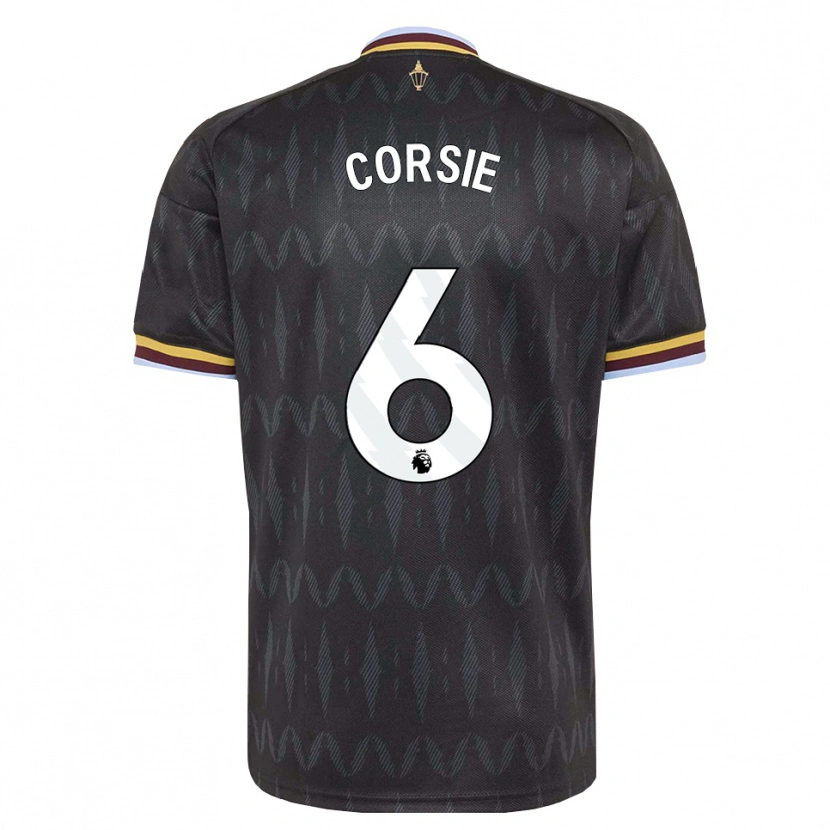 Danxen Homem Camisola Rachel Corsie #6 Cornflowerblue Preto Amarelo Alternativa 2026/27 Camisa Brasil