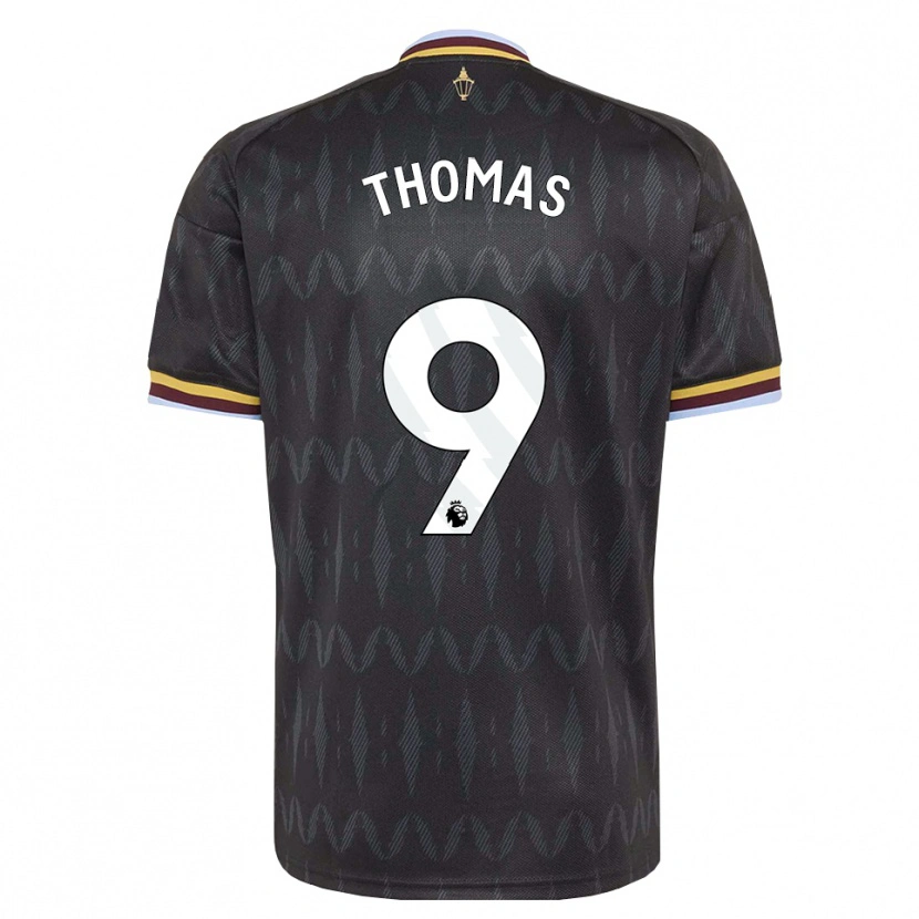 Danxen Homem Camisola George Thomas #9 Cornflowerblue Preto Amarelo Alternativa 2026/27 Camisa Brasil