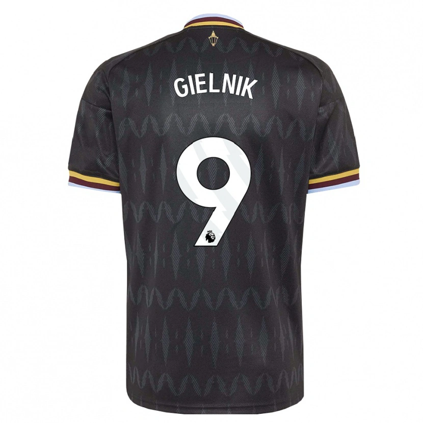 Danxen Homem Camisola Emily Gielnik #9 Cornflowerblue Preto Amarelo Alternativa 2026/27 Camisa Brasil