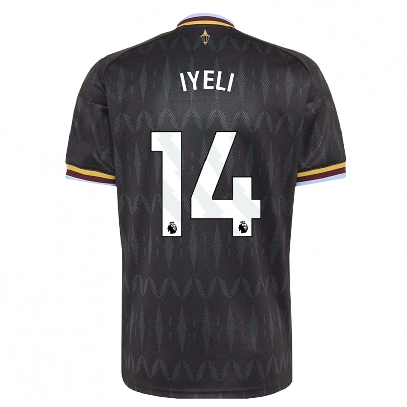 Danxen Homem Camisola Mj Iyeli #14 Cornflowerblue Preto Amarelo Alternativa 2026/27 Camisa Brasil