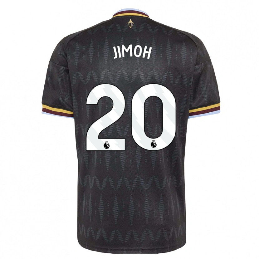 Danxen Homem Camisola Jamaldeen Jimoh-Aloba #20 Cornflowerblue Preto Amarelo Alternativa 2026/27 Camisa Brasil