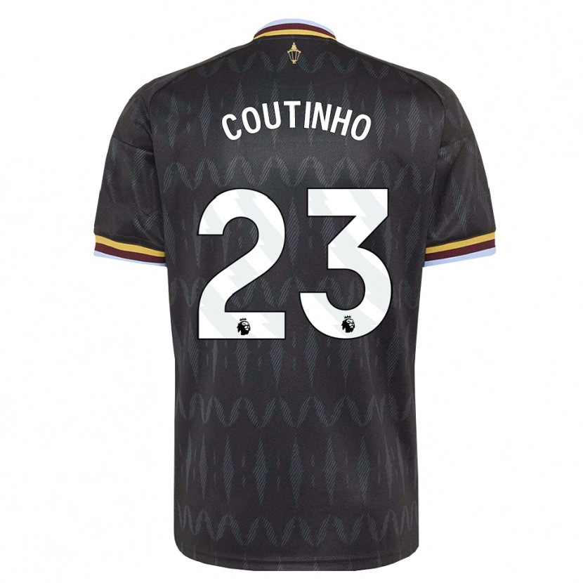 Danxen Homem Camisola Philippe Coutinho #23 Cornflowerblue Preto Amarelo Alternativa 2026/27 Camisa Brasil