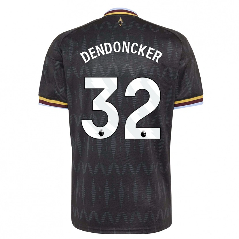 Danxen Homem Camisola Leander Dendoncker #32 Cornflowerblue Preto Amarelo Alternativa 2026/27 Camisa Brasil