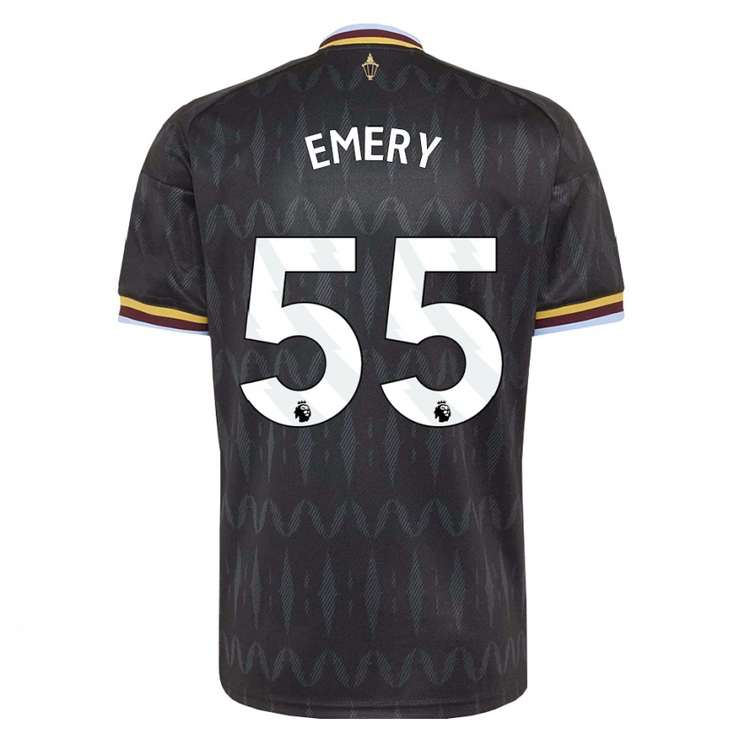 Danxen Homem Camisola Lander Emery #55 Cornflowerblue Preto Amarelo Alternativa 2026/27 Camisa Brasil