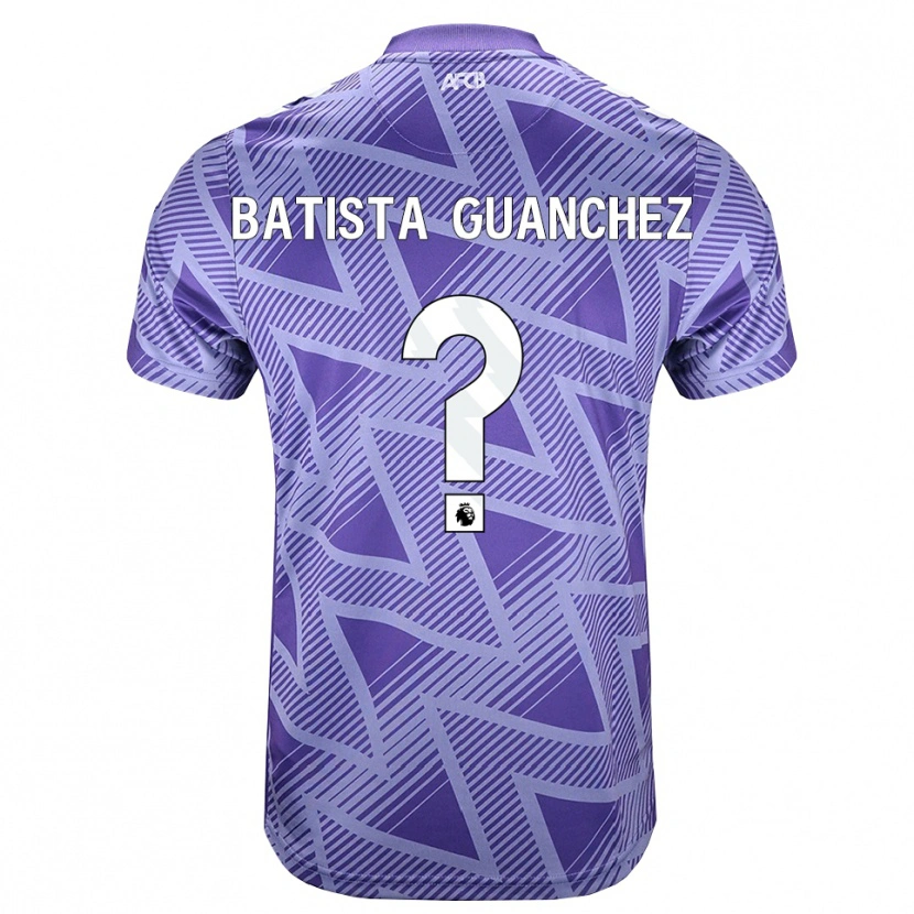 Danxen Homem Camisola Aidan Batista Guanchez #0 Palevioletred Branco Alternativa 2026/27 Camisa Brasil