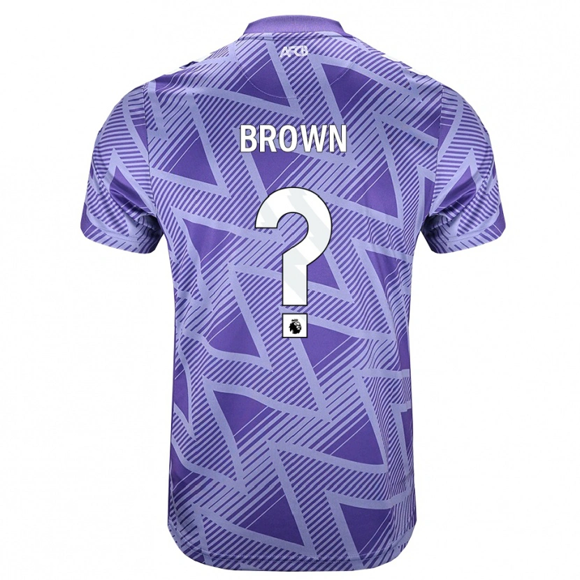 Danxen Homem Camisola Lewis Brown #0 Palevioletred Branco Alternativa 2026/27 Camisa Brasil