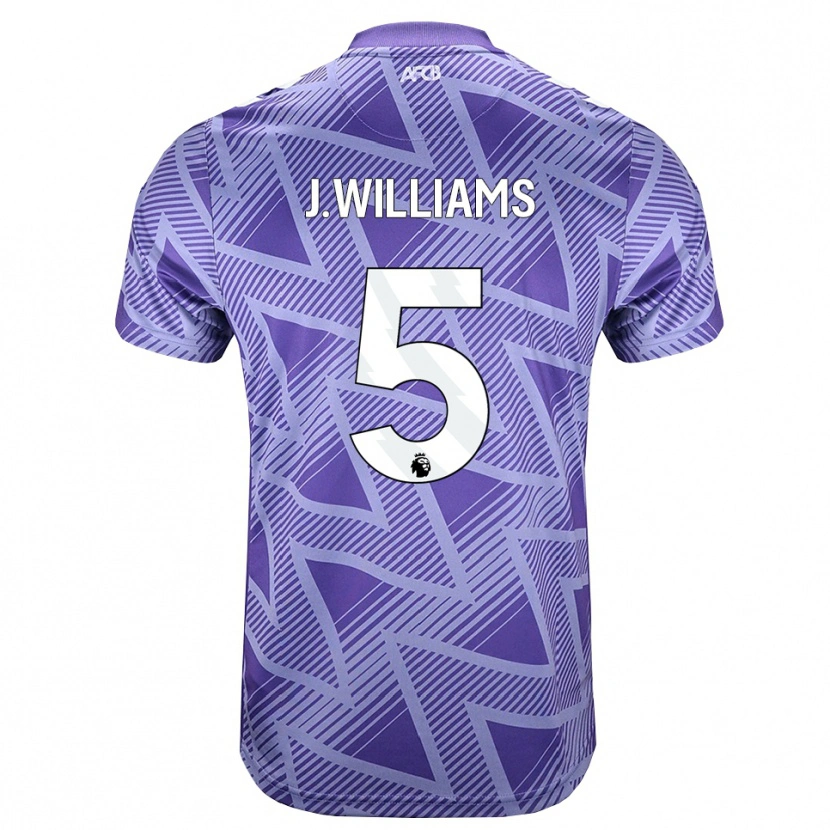 Danxen Homem Camisola Jay Williams #5 Palevioletred Branco Alternativa 2026/27 Camisa Brasil